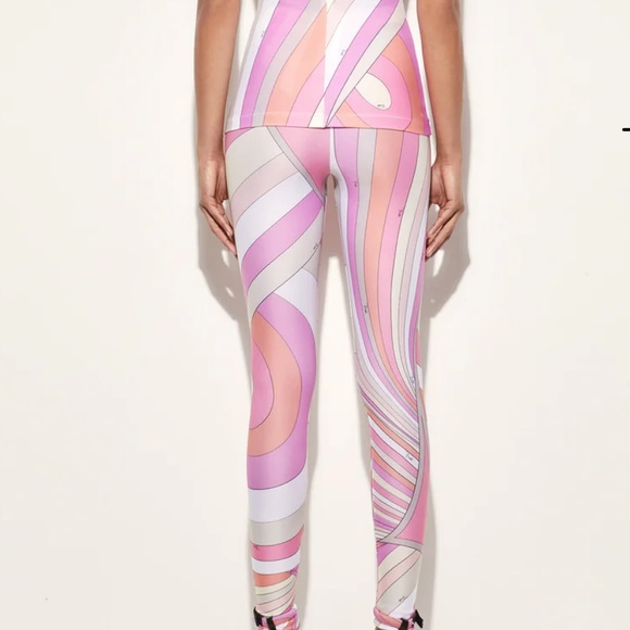Emilio Pucci Authentic Leggings Size M - Picture 4 of 8